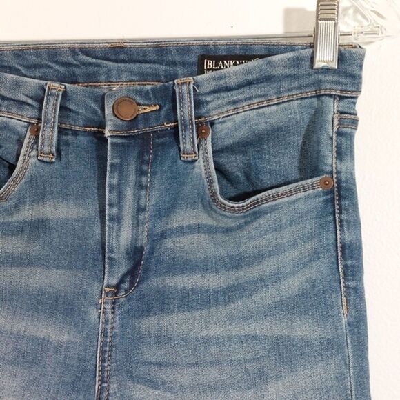 Blank NYC The Great Jones High Rise Skinny Jeans Blue Light Wash Denim Size 27 - Picture 4 of 9